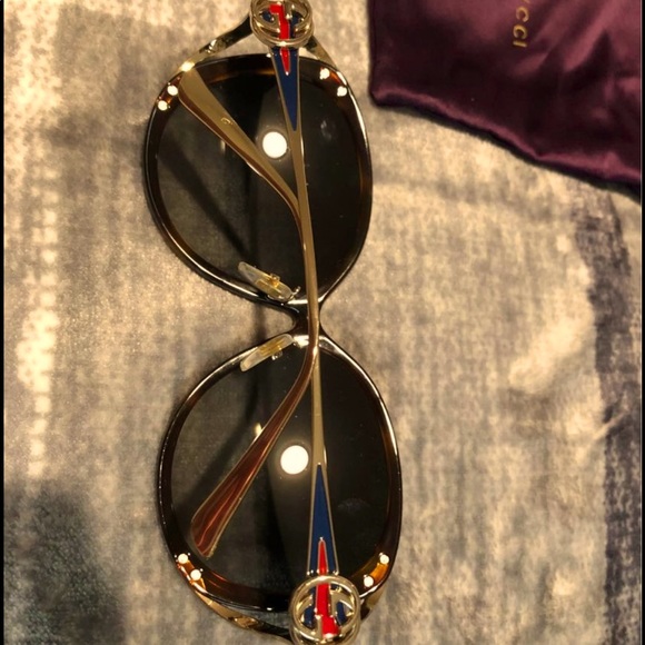GUCCI SUNGLASSES COLOR BROWN - Picture 8 of 8